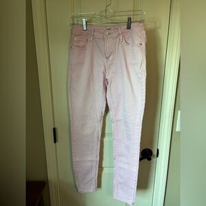 🚨🚨4/$20 Sale!!🚨🚨KENSIE JEANS WOMEN’S SIZE 4/27 SKINNY LIGHT PINK JEANS